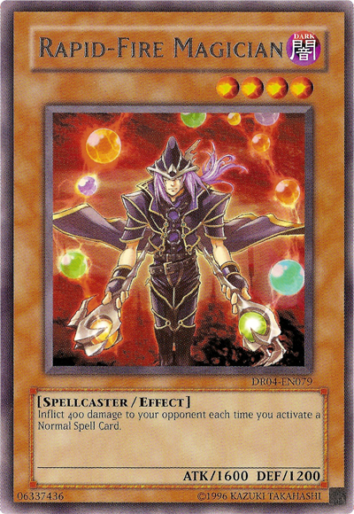 Rapid-Fire Magician [DR04-EN079] Rare