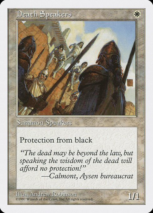 Death Speakers [Fifth Edition], MTG Single - Gamers Grove
