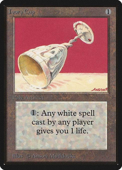 Ivory Cup [Limited Edition Beta], MTG Single - Gamers Grove
