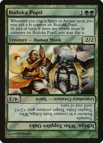 Budoka Pupil // Ichiga, Who Topples Oaks [Betrayers of Kamigawa Promos], MTG Single - Gamers Grove