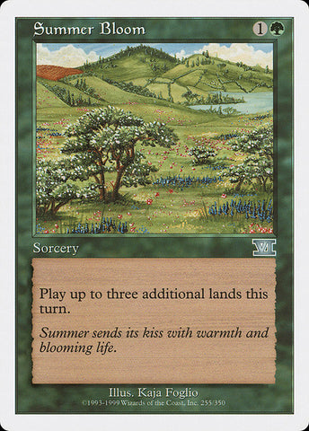 Summer Bloom [Classic Sixth Edition], MTG Single - Gamers Grove
