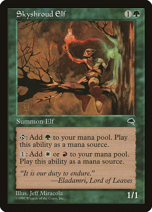 Skyshroud Elf [Tempest], MTG Single - Gamers Grove