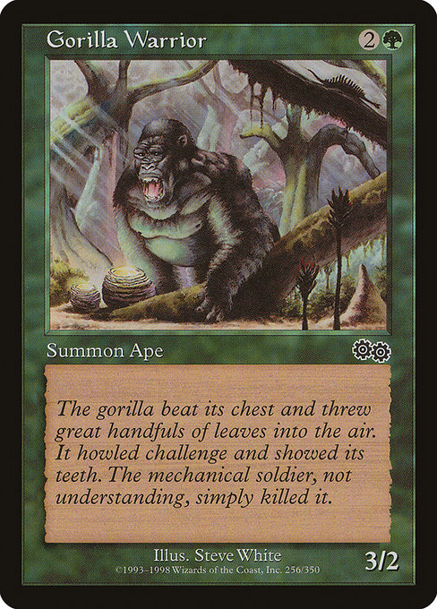 Gorilla Warrior [Urza's Saga]