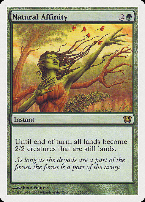 Natural Affinity [Ninth Edition], MTG Single - Gamers Grove