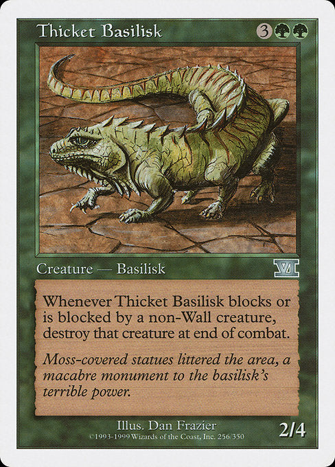 Thicket Basilisk [Classic Sixth Edition], MTG Single - Gamers Grove