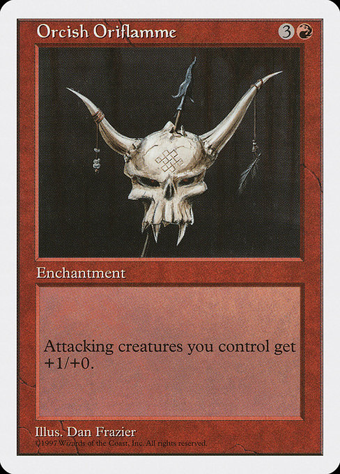 Orcish Oriflamme [Fifth Edition], MTG Single - Gamers Grove