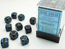 12mm Dice Block Speckled: Blue Stars (36d6)