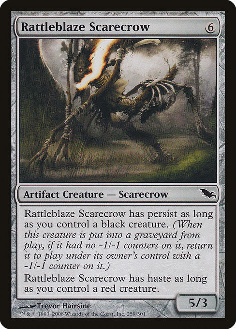 Rattleblaze Scarecrow [Shadowmoor], MTG Single - Gamers Grove