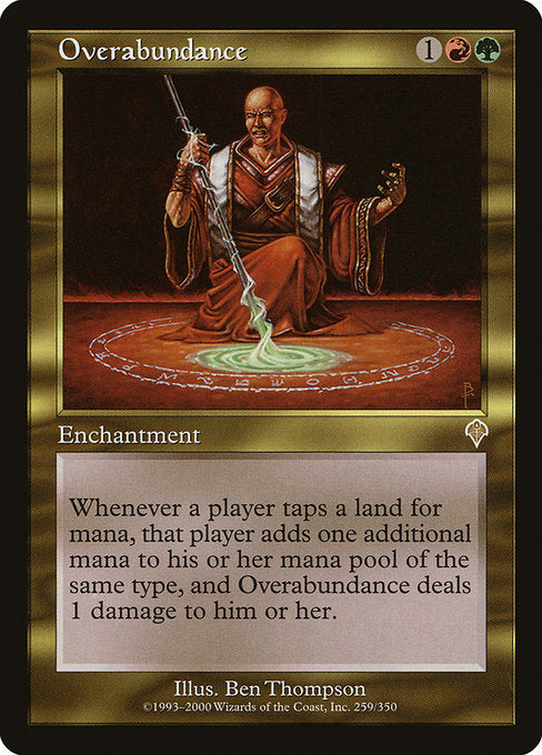 Overabundance [Invasion], MTG Single - Gamers Grove