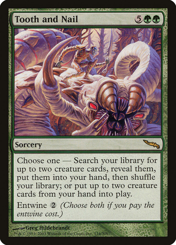 Tooth and Nail [Mirrodin], MTG Single - Gamers Grove