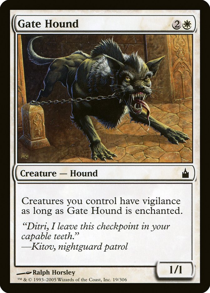 Gate Hound [Ravnica: City of Guilds], MTG Single - Gamers Grove