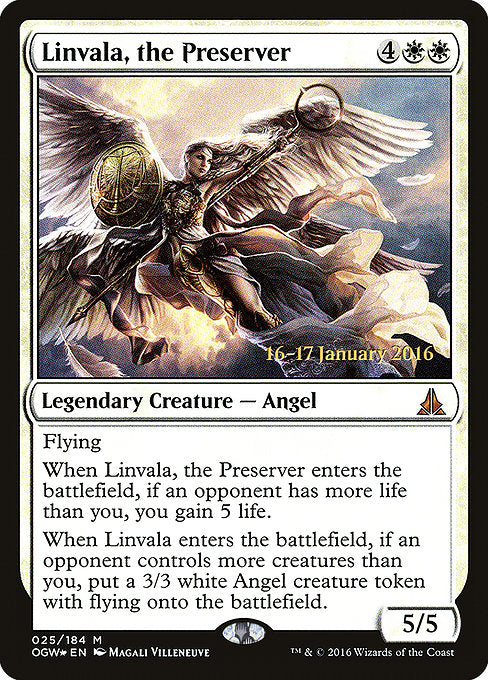 Linvala, the Preserver [Oath of the Gatewatch Promos], MTG Single - Gamers Grove
