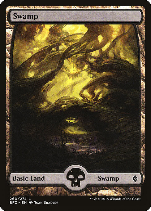 Swamp [Battle for Zendikar], MTG Single - Gamers Grove