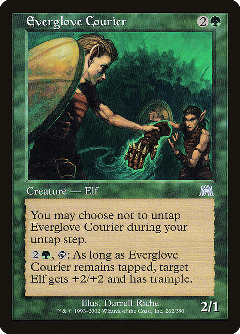 Everglove Courier [Onslaught], MTG Single - Gamers Grove
