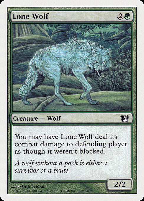 Lone Wolf [Eighth Edition], MTG Single - Gamers Grove