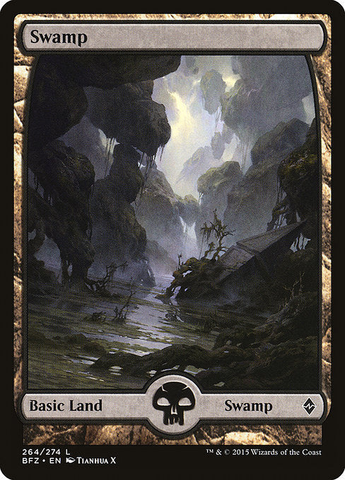 Swamp [Battle for Zendikar], MTG Single - Gamers Grove