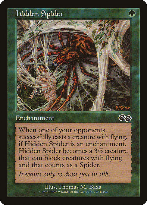 Hidden Spider [Urza's Saga]