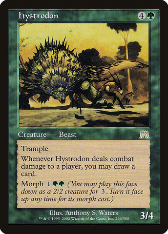 Hystrodon [Onslaught], MTG Single - Gamers Grove