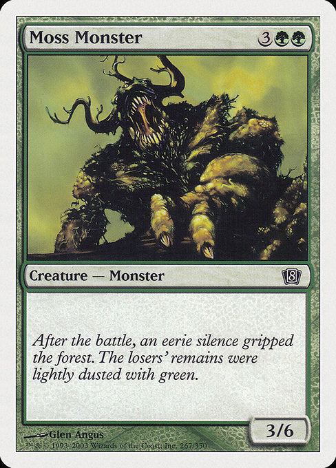 Moss Monster [Eighth Edition], MTG Single - Gamers Grove