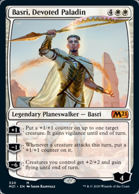 Basri, Devoted Paladin [Core Set 2021]