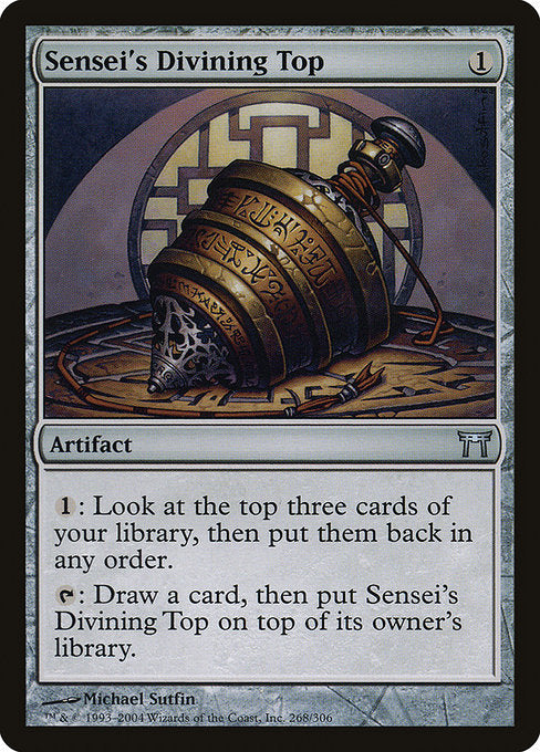 Sensei's Divining Top [Champions of Kamigawa], MTG Single - Gamers Grove