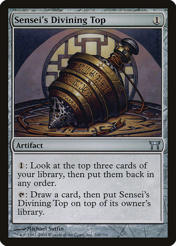 Sensei's Divining Top [Champions of Kamigawa], MTG Single - Gamers Grove