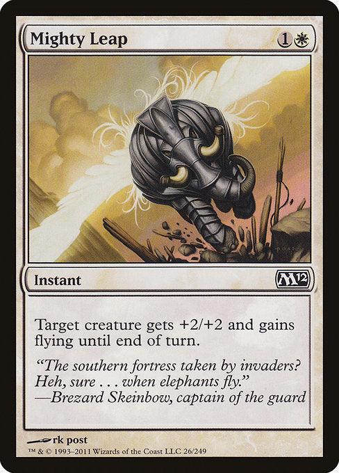 Mighty Leap [Magic 2012], MTG Single - Gamers Grove