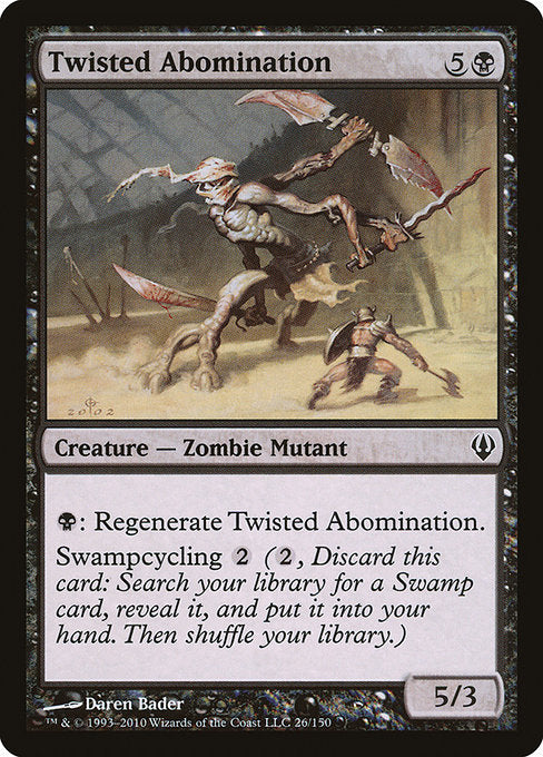 Twisted Abomination [Archenemy], MTG Single - Gamers Grove