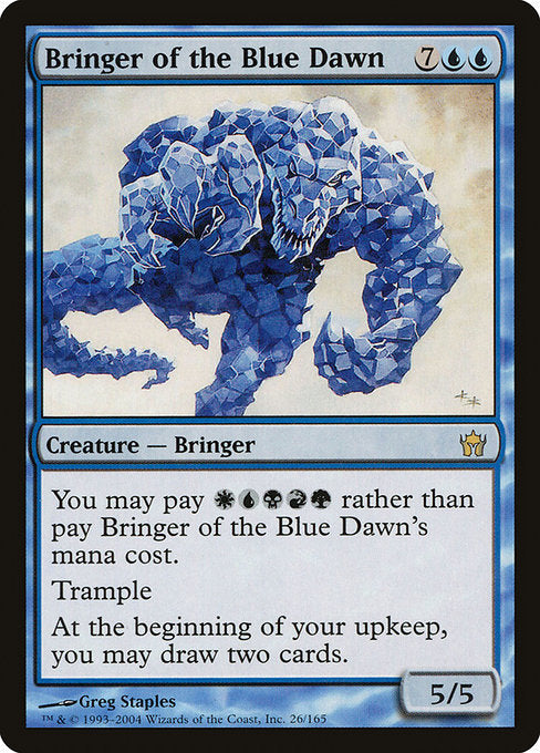 Bringer of the Blue Dawn [Fifth Dawn], MTG Single - Gamers Grove