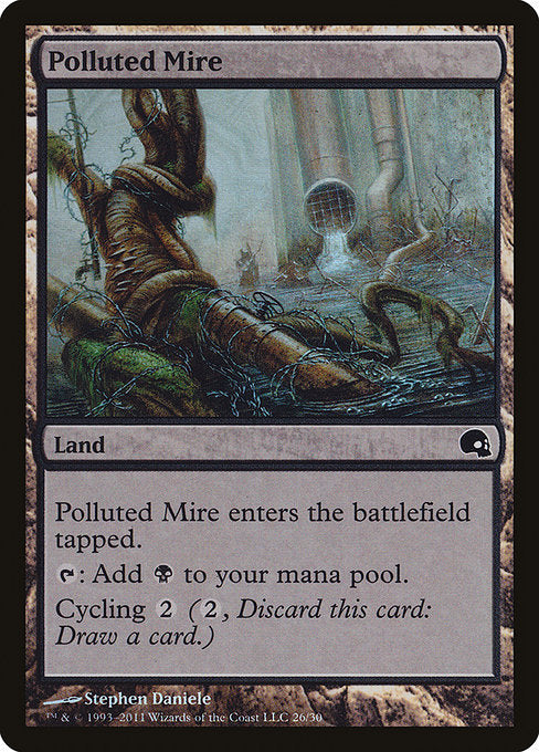 Polluted Mire [Premium Deck Series: Graveborn], MTG Single - Gamers Grove