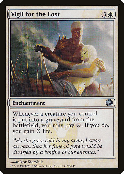 Vigil for the Lost [Scars of Mirrodin], MTG Single - Gamers Grove