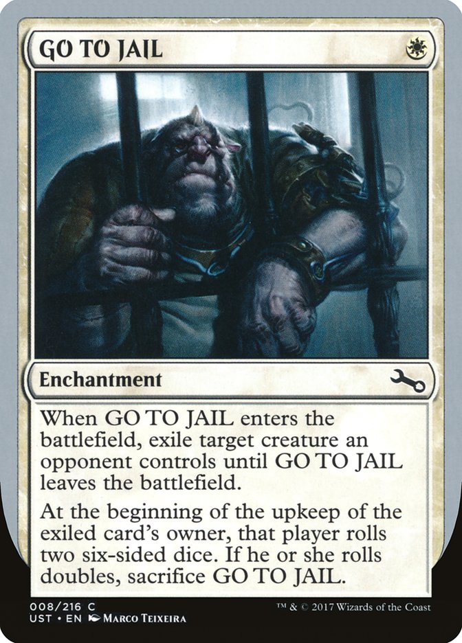 GO TO JAIL [Unstable], MTG Single - Gamers Grove
