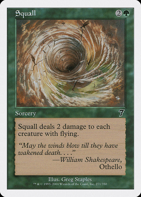 Squall [Seventh Edition], MTG Single - Gamers Grove
