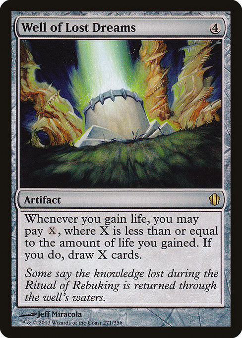 Well of Lost Dreams [Commander 2013], MTG Single - Gamers Grove