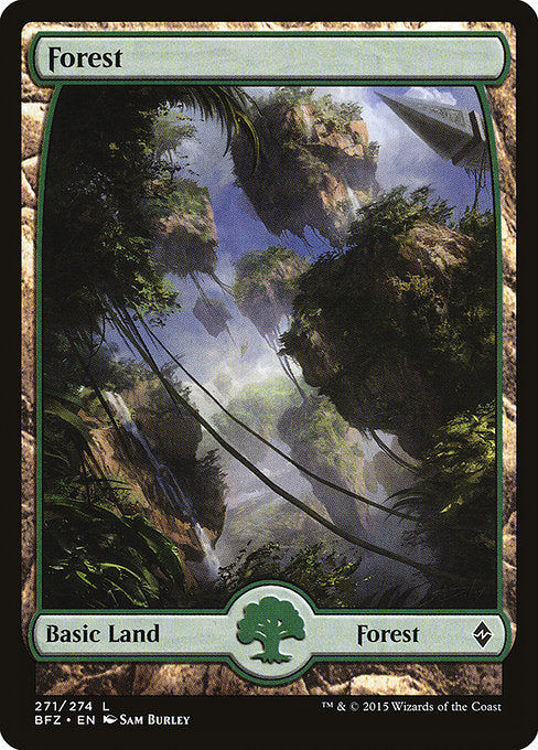 Forest (271) [Battle for Zendikar], MTG Single - Gamers Grove
