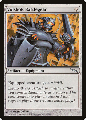 Vulshok Battlegear [Mirrodin], MTG Single - Gamers Grove