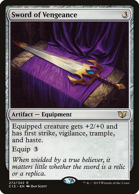 Sword of Vengeance [Commander 2015], MTG Single - Gamers Grove