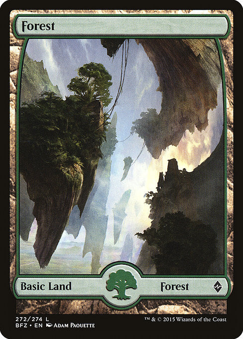 Forest (272) [Battle for Zendikar], MTG Single - Gamers Grove