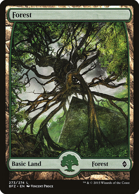 Forest (273) [Battle for Zendikar], MTG Single - Gamers Grove