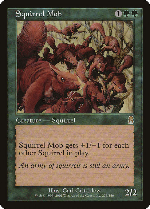 Squirrel Mob [Odyssey], MTG Single - Gamers Grove