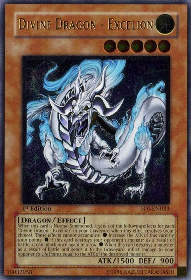 Divine Dragon - Excelion (UTR) [SOI-EN033] Ultimate Rare