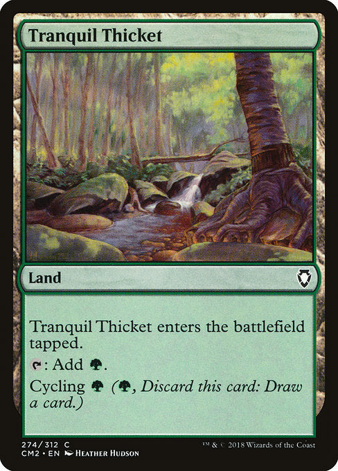 Tranquil Thicket [Commander Anthology Volume II], MTG Single - Gamers Grove