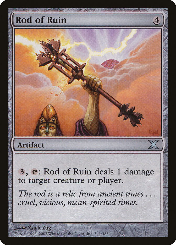 Rod of Ruin [Tenth Edition], MTG Single - Gamers Grove