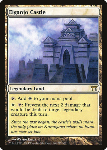 Eiganjo Castle [Champions of Kamigawa], MTG Single - Gamers Grove