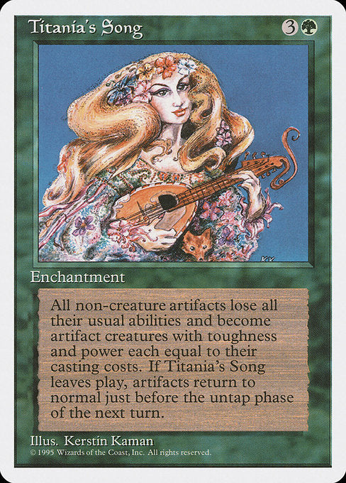 Titania's Song [Fourth Edition], MTG Single - Gamers Grove