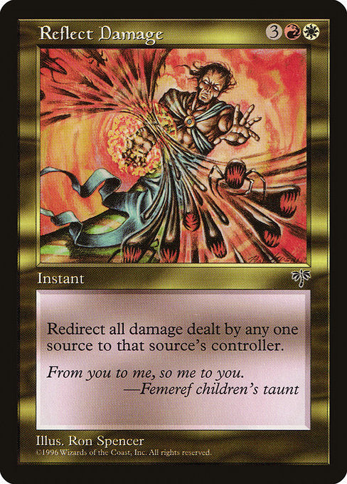 Reflect Damage [Mirage], MTG Single - Gamers Grove