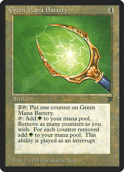 Green Mana Battery [Legends], MTG Single - Gamers Grove