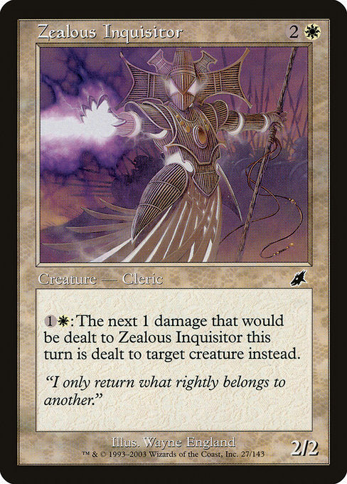 Zealous Inquisitor [Scourge], MTG Single - Gamers Grove