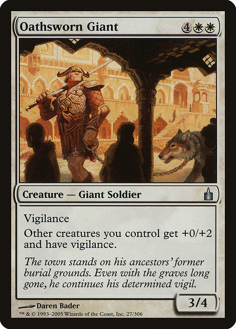 Oathsworn Giant [Ravnica: City of Guilds], MTG Single - Gamers Grove