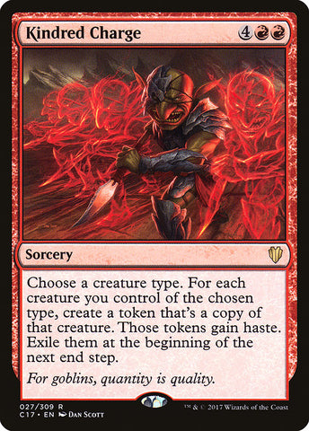 Kindred Charge [Commander 2017], MTG Single - Gamers Grove